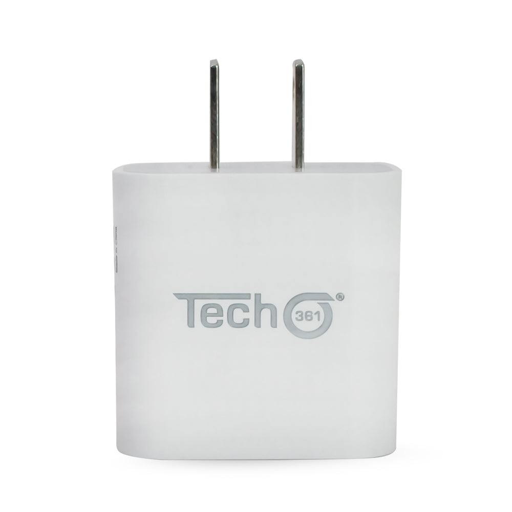 Type-C & USB-A 2 Port Wall Charger