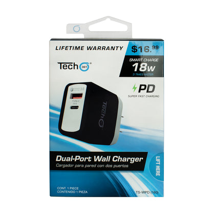 Dual-Port Wall Charger