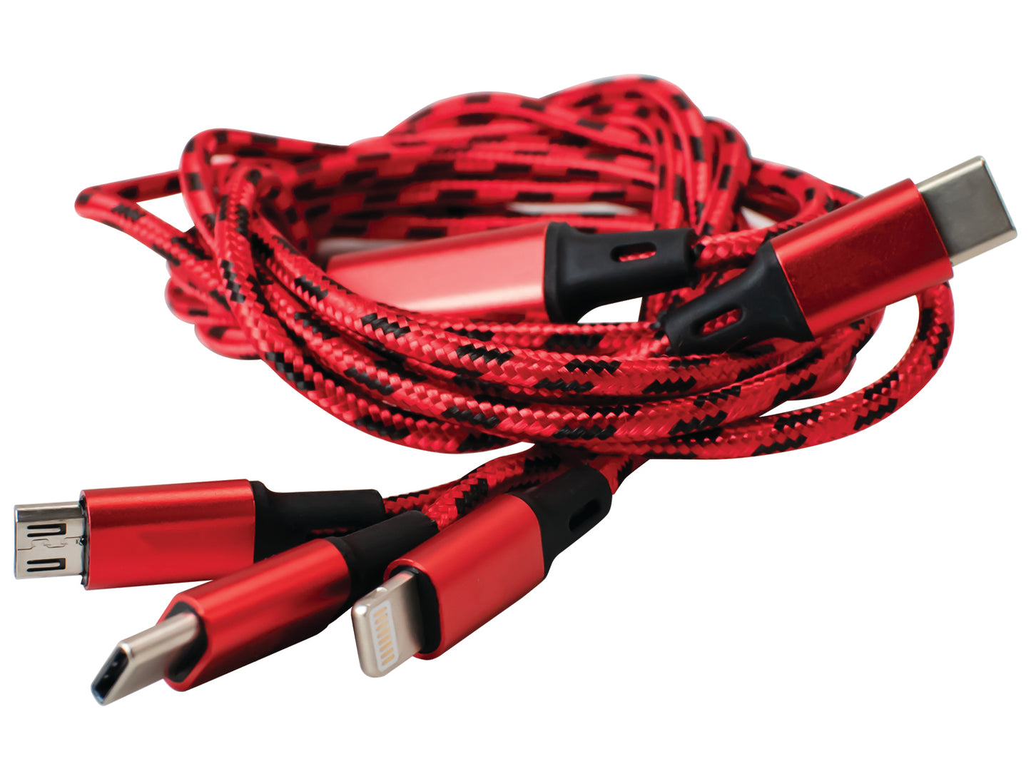 All-in-One Lightning, Type-C and Micro USB to Type-C Charge Cable