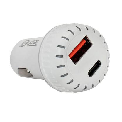 Type-C & USB-A 2 Port Car Charger