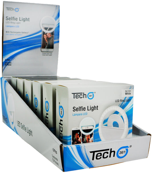 Selfie Ring Light Display - 6 pc Pack