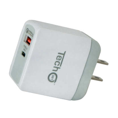 Lightning to Type-C Dual Port Wall Charger Charge Kit